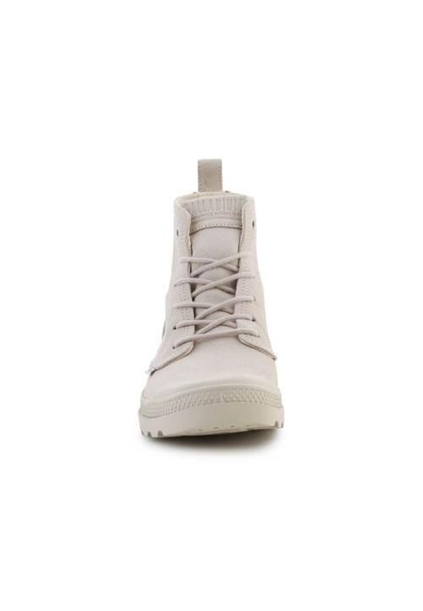 Buty do chodzenia unisex Palladium Pampa Hi. Zapięcie: sznurówki. Kolor: beżowy. Materiał: skóra. Szerokość cholewki: normalna. Sport: turystyka piesza