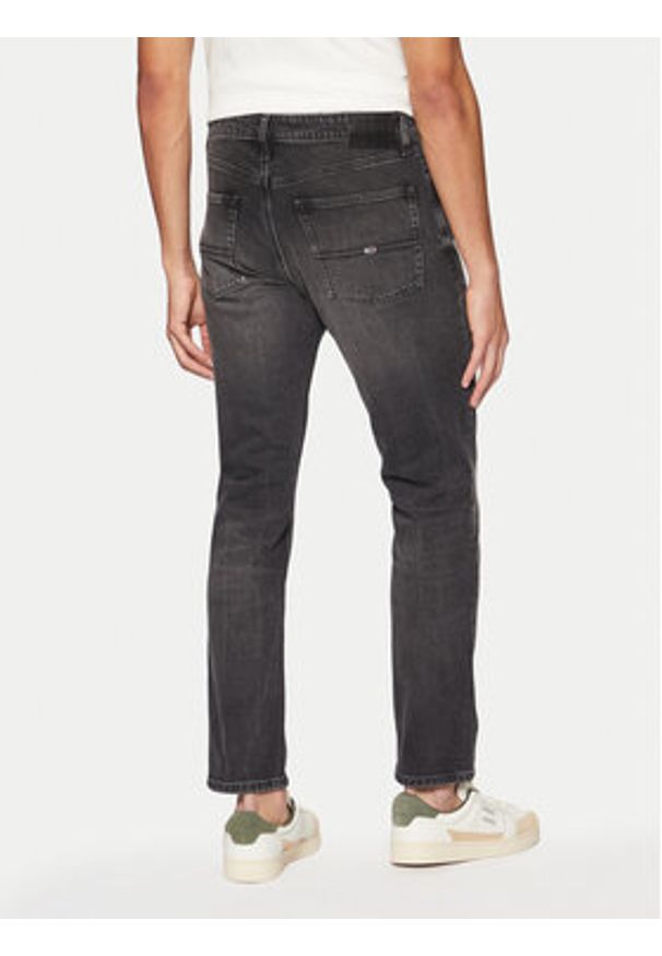 Tommy Jeans Jeansy Scanton DM0DM20557 Czarny Slim Fit. Kolor: czarny