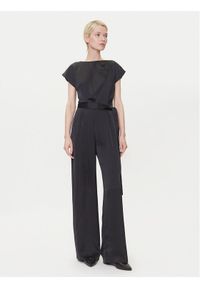 Hugo - HUGO Kombinezon Kisanda-1 50544785 Czarny Regular Fit. Kolor: czarny. Materiał: syntetyk