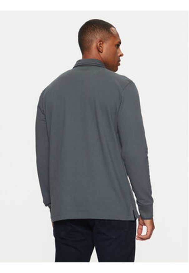 Tom Tailor Polo 1043998 Szary Regular Fit. Typ kołnierza: polo. Kolor: szary. Materiał: bawełna