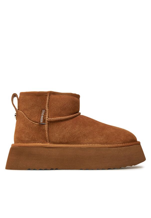 Steve Madden Śniegowce Campfire SM11002737 Brązowy. Kolor: brązowy. Materiał: skóra, zamsz