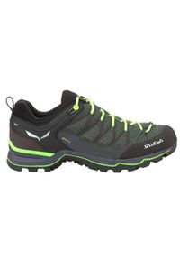 Buty turystyczne Salewa Mountain Trainer Lite GTX. Zapięcie: sznurówki. Kolor: zielony. Materiał: syntetyk, tkanina, materiał. Szerokość cholewki: normalna