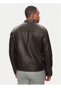 Serge Pariente Kurtka skórzana Joseph Brązowy Regular Fit. Kolor: brązowy. Materiał: skóra #3