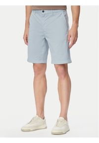 BOSS Szorty materiałowe 50536723 Niebieski jasny Slim Fit. Kolor: niebieski. Materiał: bawełna #1