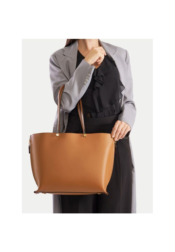 Gino Rossi - Torebka GINO ROSSI. Kolor: brązowy