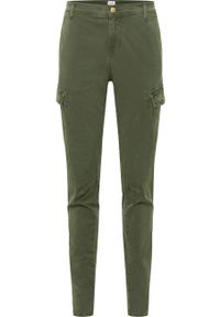 Mustang - MUSTANG DAYTONA CARGO MĘSKIE SPODNIE MATERIAŁOWE MATERIAŁ RIFLE GREEN 1015776 6514. Materiał: materiał #3