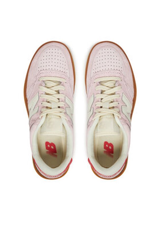 New Balance Sneakersy CT500EA Różowy. Kolor: różowy. Materiał: skóra, zamsz