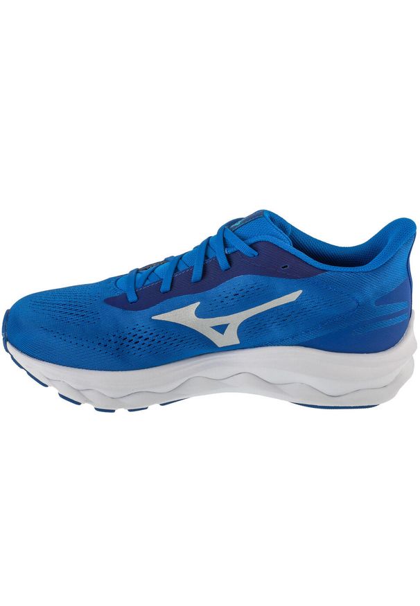 Mizuno - Buty do biegania męskie, Wave Serene 2. Kolor: niebieski. Model: Mizuno Wave. Sport: bieganie