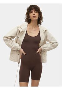 Vero Moda Kurtka przejściowa Siri 10301420 Beżowy Regular Fit. Kolor: beżowy. Materiał: syntetyk #7