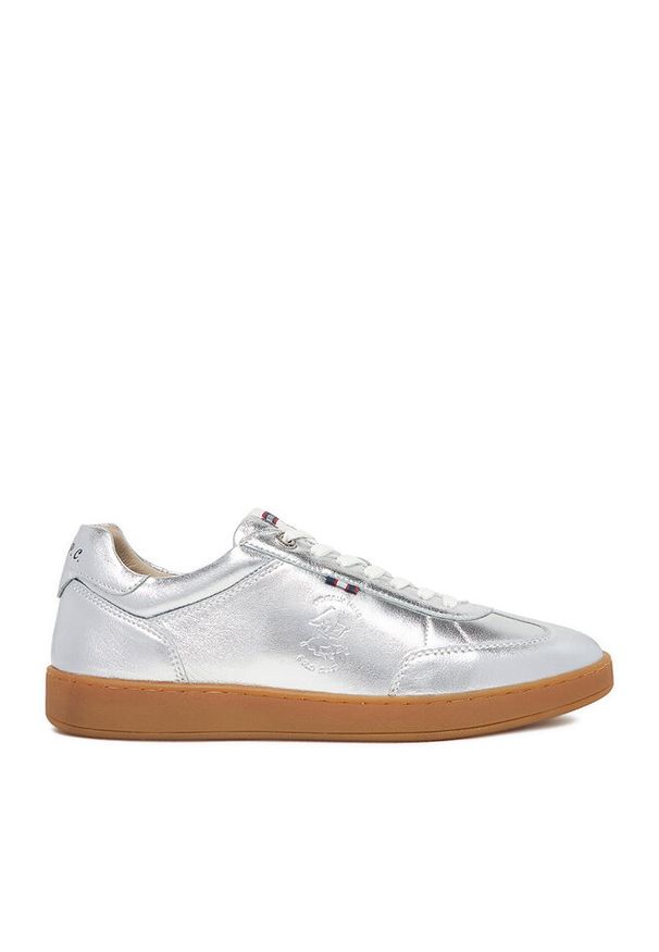 Sneakersy Beverly Hills Polo Club. Kolor: srebrny