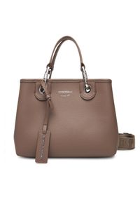 Torebka Emporio Armani. Kolor: beżowy