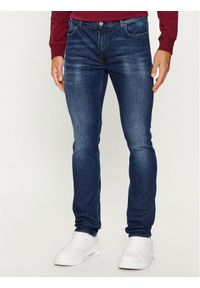 Karl Lagerfeld - KARL LAGERFELD Jeansy 265801 534835 Granatowy Slim Fit. Kolor: niebieski