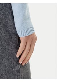 Hugo - HUGO Sweter Sblog_B 50543054 Błękitny Slim Fit. Kolor: niebieski. Materiał: syntetyk