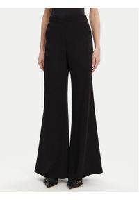 ACCESS FASHION Spodnie palazzo 53-5136-117 Czarny Regular Fit. Kolor: czarny. Materiał: syntetyk