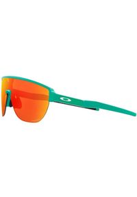 Oakley - Okulary przeciwsłoneczne Corridor - zielone. Kolor: czerwony, wielokolorowy, zielony