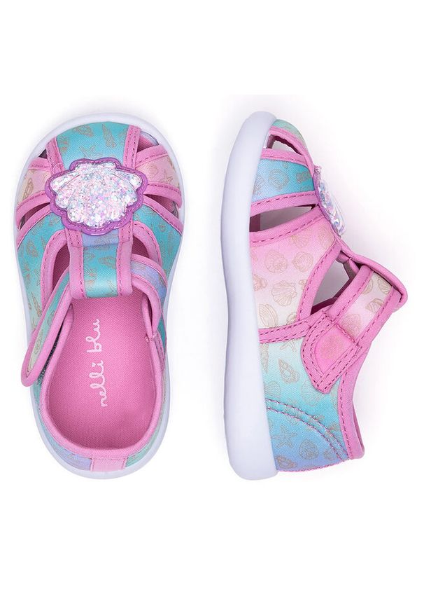 Kapcie Nelli Blu. Wzór: kolorowy