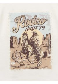 Big-Star - Koszulka damska z linii Authentic z nadrukiem biała Erellsa 100. Okazja: na co dzień. Kolor: biały. Materiał: dzianina, jeans, materiał. Wzór: nadruk. Styl: casual, elegancki, klasyczny #2