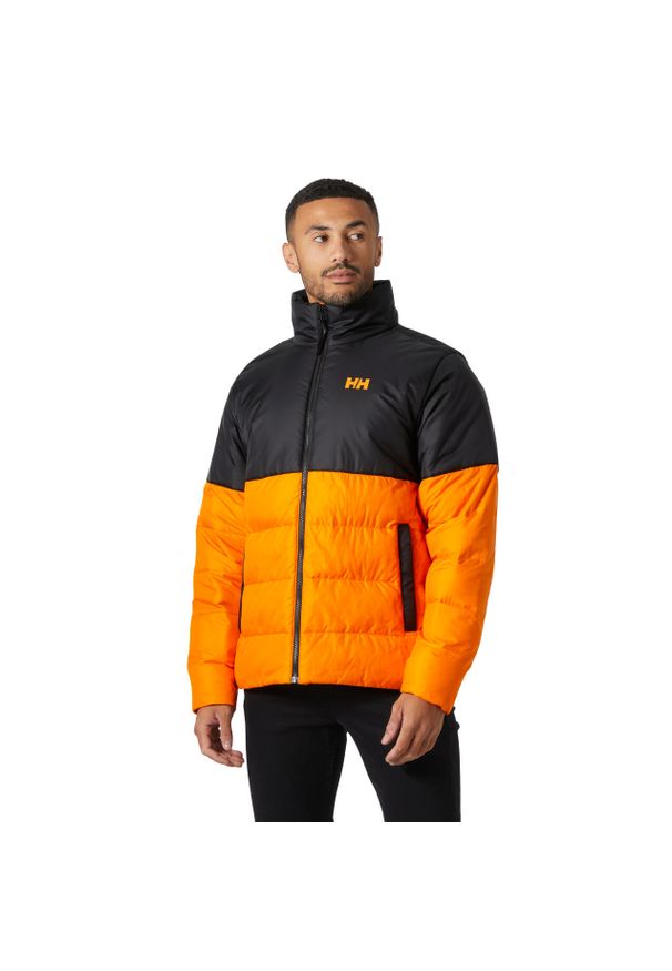 Kurtka puchowa Helly Hansen Oslo Light. Kolor: pomarańczowy. Materiał: puch. Sezon: zima, jesień. Styl: elegancki