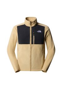 Bluza The North Face Homesafe 0A8563QV21 - beżowa. Kolor: beżowy. Materiał: polar, poliester