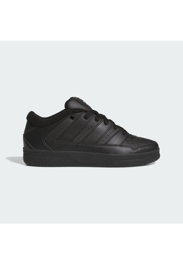 Adidas - Buty Turnaround. Zapięcie: pasek. Kolor: czarny. Sport: koszykówka