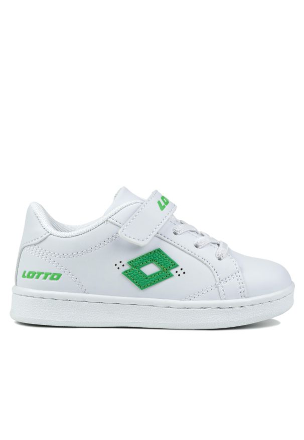 LOTTO - Buty dziecięce na rzep Lotto JAMBOL K. Zapięcie: rzepy. Kolor: zielony, biały, wielokolorowy. Sport: turystyka piesza