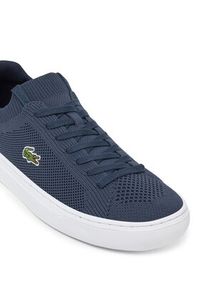Lacoste Sneakersy La Piquée 2.0 7-49CMA0004 Granatowy. Kolor: niebieski. Materiał: materiał #2