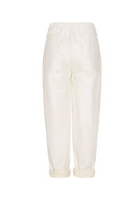 ONETEASPOON - Białe skórzane spodnie Shabbies. Kolor: biały. Materiał: skóra. Wzór: aplikacja #7