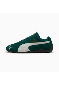 Buty Speedcat Og Dark Myrtle-Puma White. Kolor: zielony. Materiał: tkanina, skóra