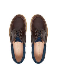 Replay - REPLAY Półbuty GWLA7.000.C0001L Brązowy. Kolor: brązowy. Materiał: skóra #5