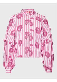 Custommade Koszula Bondie 999326254 Różowy Relaxed Fit. Kolor: różowy. Materiał: bawełna, syntetyk