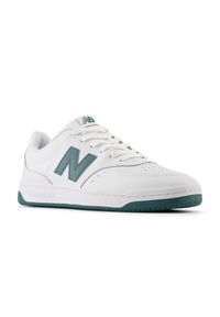 Buty unisex New Balance BB80UFG– białe. Okazja: na co dzień. Kolor: biały. Materiał: guma, skóra, syntetyk, materiał. Szerokość cholewki: normalna #4