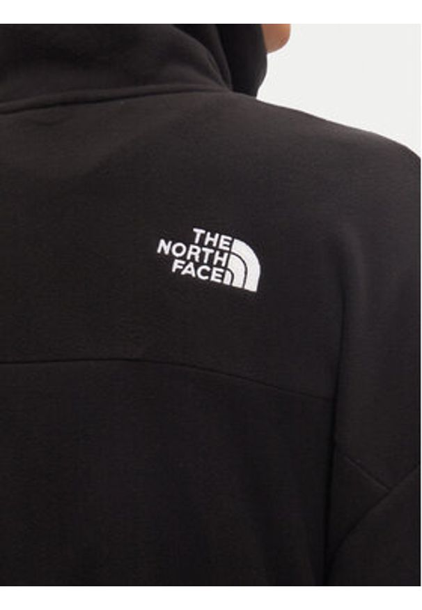 The North Face Polar Glacier NF0A89J9 Czarny Regular Fit. Kolor: czarny. Materiał: syntetyk