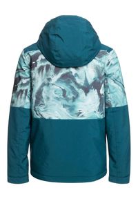 Kurtka narciarska chłopięca Quiksilver Mission. Kolor: niebieski. Materiał: poliester. Sezon: zima. Sport: narciarstwo