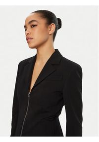 Hugo - HUGO Marynarka Azera-1 50540392 Czarny Regular Fit. Kolor: czarny. Materiał: syntetyk #4