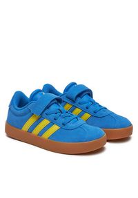 Adidas - adidas Sneakersy VL Court 3.0 JH6313 Niebieski. Kolor: niebieski. Materiał: zamsz, skóra #8