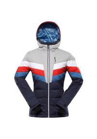 ALPINE PRO - Damska kurtka narciarska Alpine Pro Feedra XXL - Ciepła i wodoodporna. Kolor: niebieski. Sezon: zima. Sport: narciarstwo