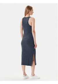Mustang Sukienka codzienna Mona 1016535 Granatowy Slim Fit. Okazja: na co dzień. Kolor: niebieski. Materiał: bawełna. Typ sukienki: proste. Styl: casual #3