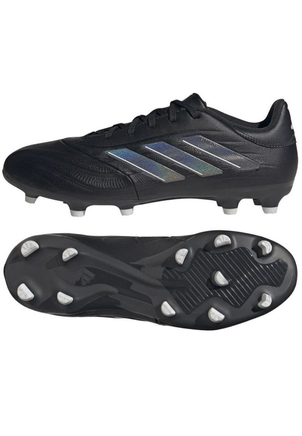 Adidas - Buty piłkarskie adidas Copa Pure.2 League Fg M IE7492 czarne. Zapięcie: sznurówki. Kolor: czarny. Materiał: syntetyk, skóra, guma. Sport: piłka nożna