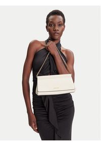 MICHAEL Michael Kors Torebka Carmine 30S5G9YC6L Écru. Materiał: skórzane
