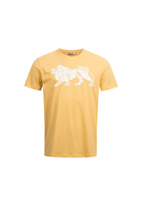 Koszulka Lonsdale Endmoor. Kolor: żółty, biały, wielokolorowy