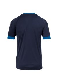 UHLSPORT - Koszulka Uhlsport Division 2.0. Kolor: niebieski. Materiał: poliester, jersey, materiał. Sport: piłka nożna, fitness #2