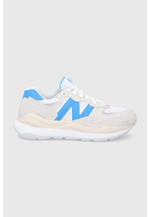 New Balance - Buty M5740SA1. Zapięcie: sznurówki. Kolor: beżowy. Materiał: guma