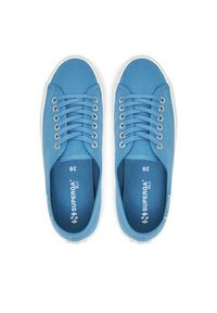 Superga Tenisówki S7151EW Niebieski. Kolor: niebieski. Materiał: materiał #3