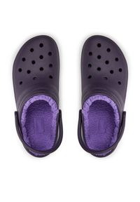 Crocs Klapki Classic Lined Clog 203591 Fioletowy. Kolor: fioletowy #5