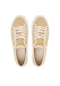 TOMMY HILFIGER - Tommy Hilfiger Tenisówki Platform Vulc Piping FW0FW09394 Żółty. Kolor: żółty. Materiał: materiał. Obcas: na platformie #3