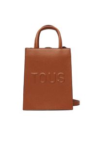 Tous - TOUS Torebka MINI BOLSO POP TOUS BRENDA 2002105944 Brązowy. Kolor: brązowy. Materiał: skórzane #1