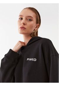 Pinko Bluza Sisma 101767 A13L Czarny Relaxed Fit. Kolor: czarny. Materiał: bawełna