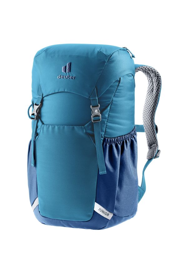 Plecak turystyczny dla dziecka Deuter Junior - wave/nightblue. Kolor: niebieski. Styl: sportowy