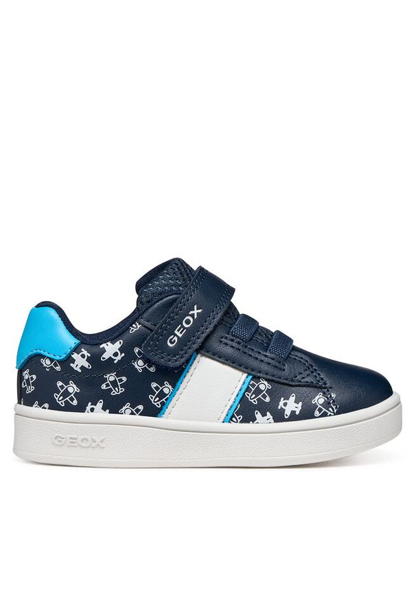Sneakersy Geox. Kolor: niebieski