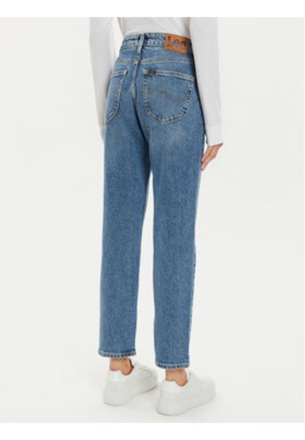 Lee Jeansy Carol 112354457 Niebieski Straight Fit. Kolor: niebieski
